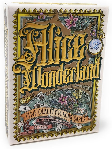 Kings Wild Project Alice in Wonderland Fine Quality Playing Cards, Poker Size Custom Index