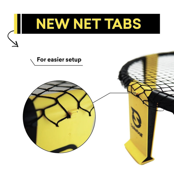 Spikeball Weekender Set - New Sturdier Build, Grippier Balls, Easier Setup and Funner Points for Longer Game Rallies - 2-4 Players