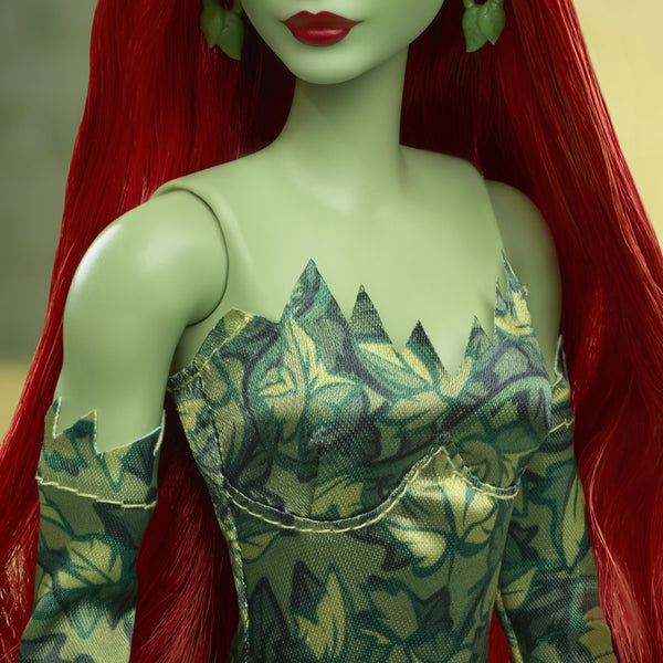 Barbie Signature Poison Ivy Collector Doll with Posable Body, Iconic Outfit, & Accessories, DC Batman 85th Anniversary Collectible for Adults