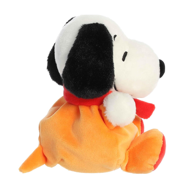 Aurora® Adorable Peanuts® Palm Pals™ Astronaut Snoopy™ Stuffed Animal - Officially Licensed Toys for All Snoopy Fans - Nostalgic Gift for Adults and Birthday Celebrations - Orange 5 Inches
