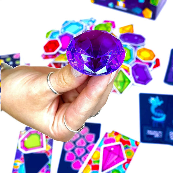 Gamewright - The Curse of The Maldita Diamond - A Fast Playing Gem of a Game - Card Game for Kids - Great for Family Game Night! - 2-6 Players Ages 8+