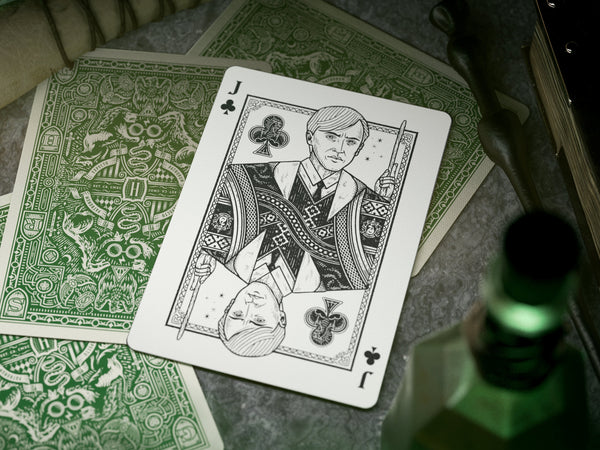 Harry Potter Green (Slytherin) Playing Cards