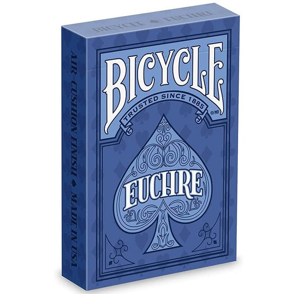 Bicycle Euchre Playing Card Deck - 9 Through Ace - Double Deck, Blue
