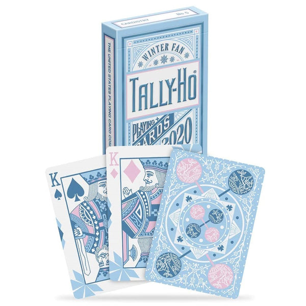 Tally-Ho Winter Fan Playing Cards