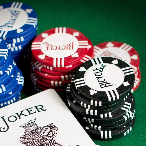 Bicycle Clay Poker Chips - 8 Gram 50 Count