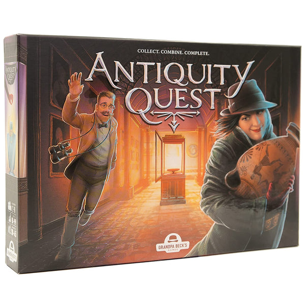 Grandpa Beck's Games - Antiquity Quest - A Set Collection Card Game Similar to Hand and Foot or Canasta, 2-8 Players Ages 10+