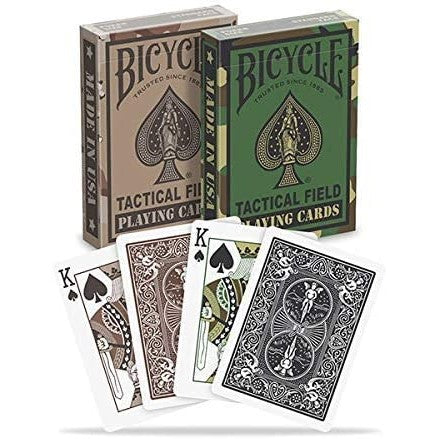 Tactical Field Playing Cards - 2 Deck Set