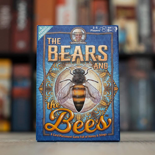 Grandpa Beck's Games - The Bears and The Bees - Strategic Tile Laying Card Game for Kids, Teens, & Adults - from The Creators of Cover Your Assets, 2-5 Players Ages 8+ (First Edition)