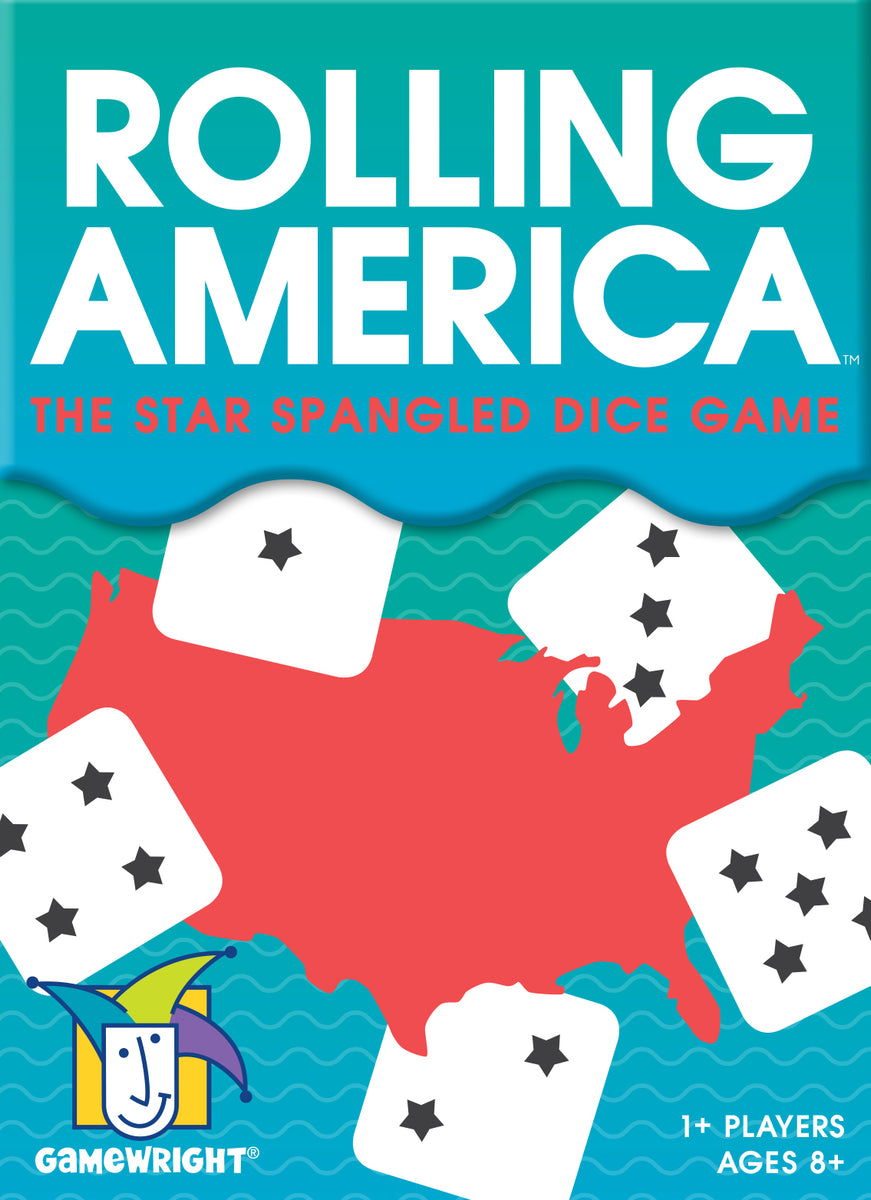 Gamewright Rolling America Dice Game – Ecstatic Games