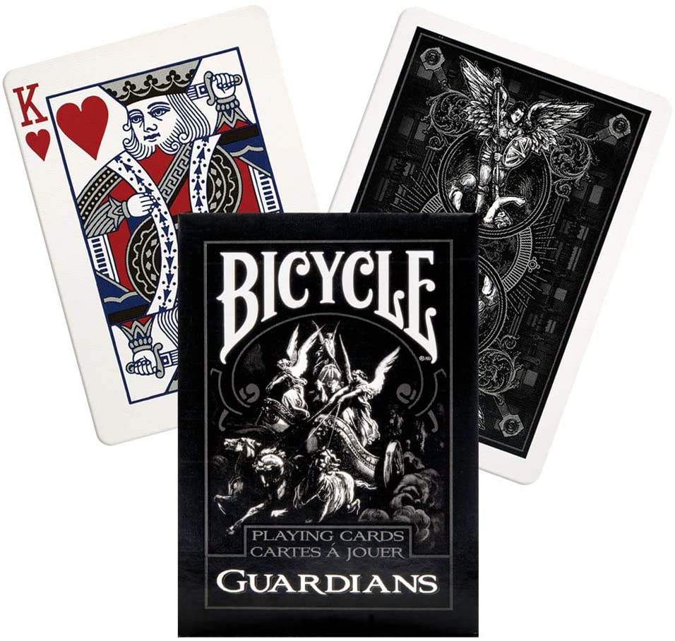 Deck Bicycle Guardians Playing Cards by Theory11 Black Magic Cardistry