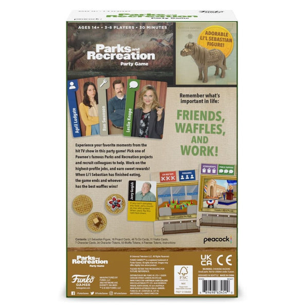 Parks and Recreation Party Game