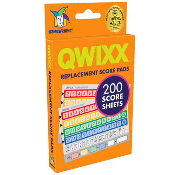 Qwixx Replacement Score Pads