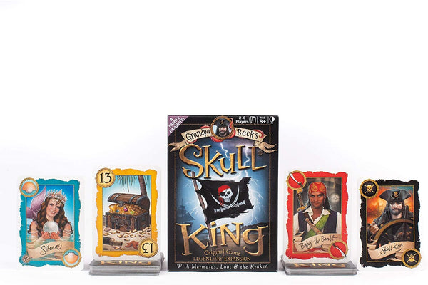 Grandpa Beck's Games - Skull King - The Ultimate Pirate Trick Taking Card Game - from The Creators of Cover Your Assets, (First Edition), 2-6 Players Ages 8+