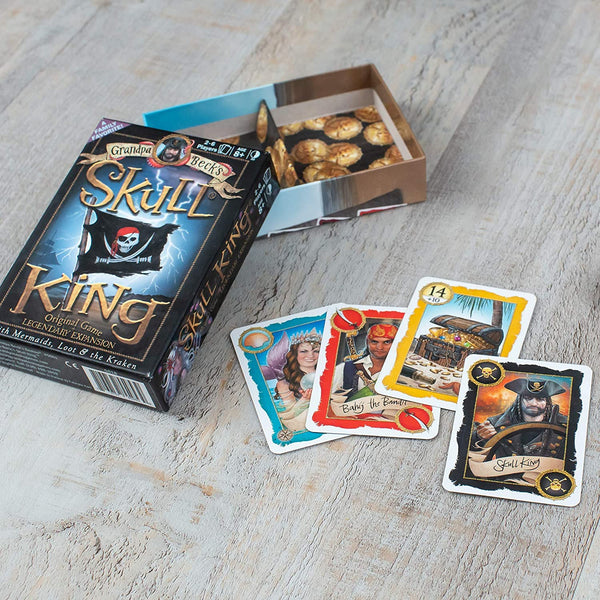 Grandpa Beck's Games - Skull King - The Ultimate Pirate Trick Taking Card Game - from The Creators of Cover Your Assets, (First Edition), 2-6 Players Ages 8+