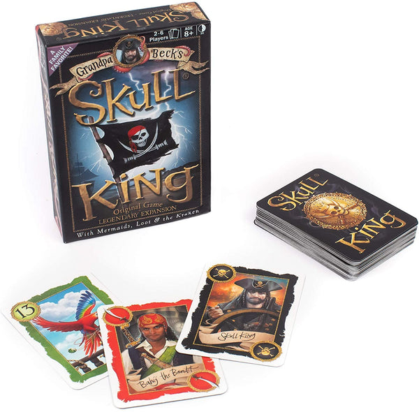 Grandpa Beck's Games - Skull King - The Ultimate Pirate Trick Taking Card Game - from The Creators of Cover Your Assets, (First Edition), 2-6 Players Ages 8+