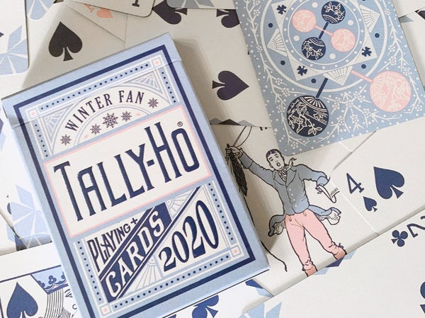 Tally-Ho Winter Fan Playing Cards
