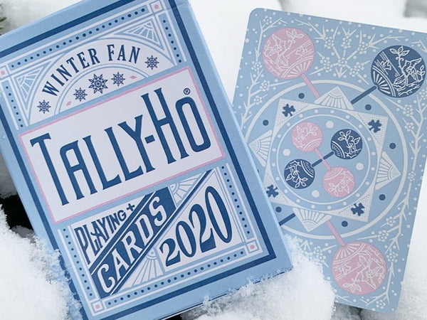Tally-Ho Winter Fan Playing Cards