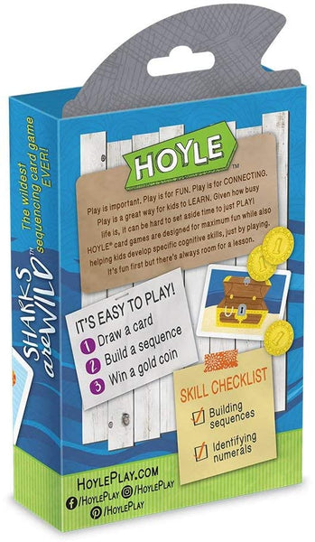Hoyle Sharks Are Wild Card Game, 2-4 Players Ages 4-6