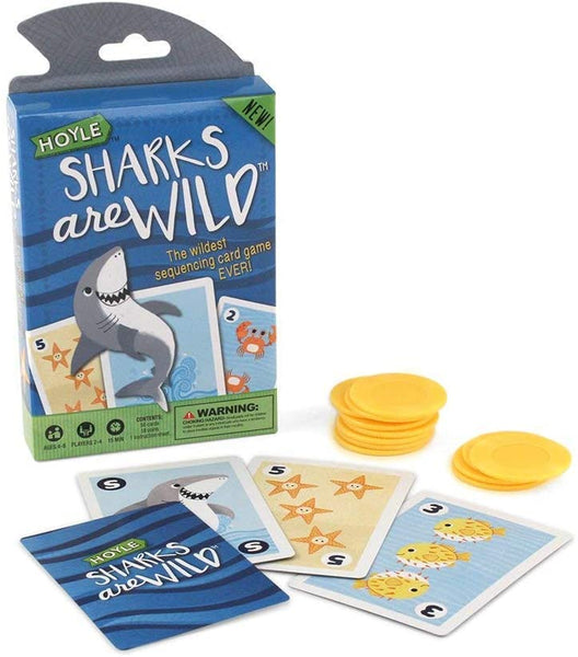 Hoyle Sharks Are Wild Card Game, 2-4 Players Ages 4-6