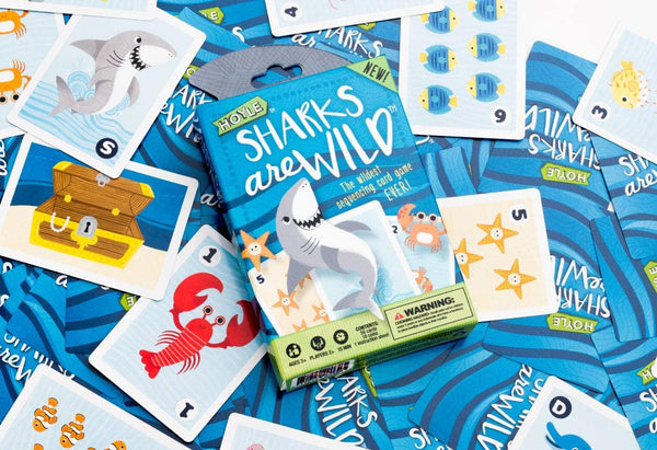 Hoyle Sharks Are Wild Card Game, 2-4 Players Ages 4-6