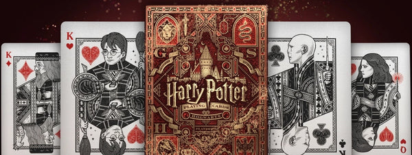 Harry Potter Red (Gryffindor) Playing Cards