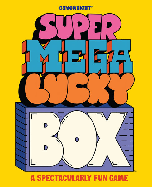 Gamewright Super Mega Lucky Box - A Spectacularly Fun Game, 1+ Players Ages 8+