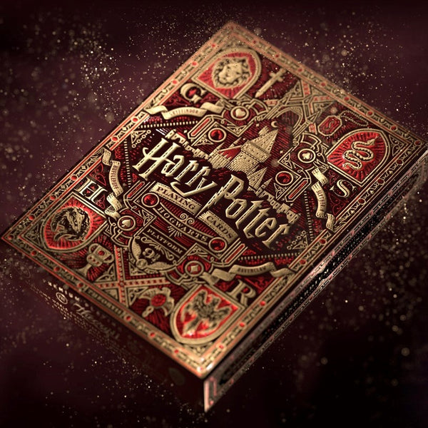 Harry Potter Red (Gryffindor) Playing Cards