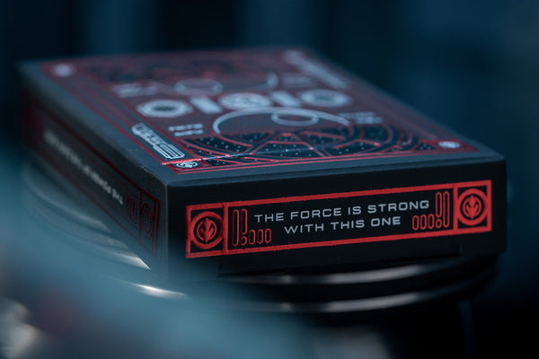 theory11 Star Wars Premium Playing Cards - Dark Side (Red)