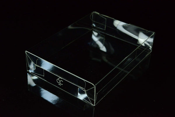 Carat DS1 Deck Sleeve 10 Pack Clear PET Playing Card Deck Protectors, Archival Safe Foldable Storage Sleeves for Poker Size Collectible Cards, Low Profile Display Cases by Carat Case Creations