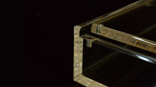 Carat X3x2 Clear Acrylic Six Playing Card Deck Case, Magnetic 6 Deck Storage Display Holder for Collectible Poker Cards