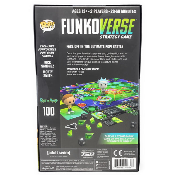 Funkoverse: Rick and Morty 100 2-Pack Board Game