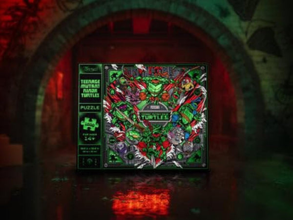 theory11 Teenage Mutant Ninja Turtles 1000 Piece Jigsaw Puzzle for Adults & Teens