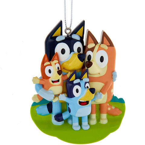 Kurt S. Adler Bluey™ & Family Ornament For Personalization, 3.5"