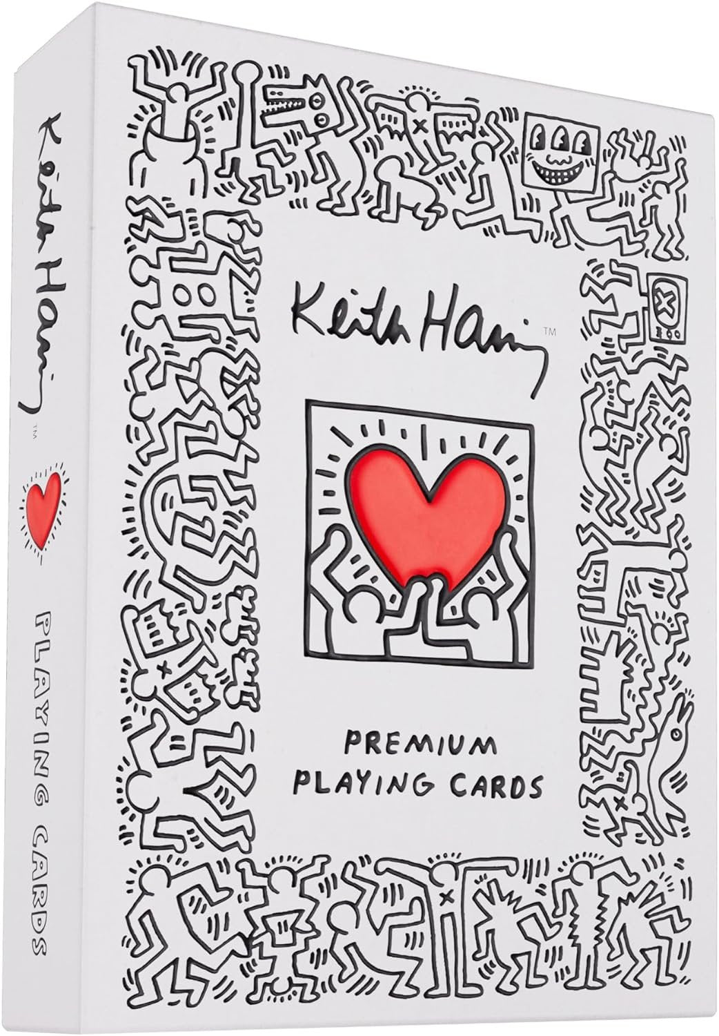 theory11 Keith Haring Premium Playing Cards, Poker Size Standard Index