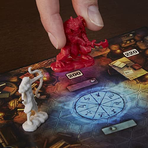 Hasbro Gaming Dungeons & Dragons: Bedlam in Neverwinter Game, A Ready-To-Play Three Part Escape Room Adventure, 2-6 Players Ages 12+