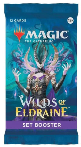 Magic The Gathering Wilds of Eldraine Set Booster Pack (12 MTG cards)