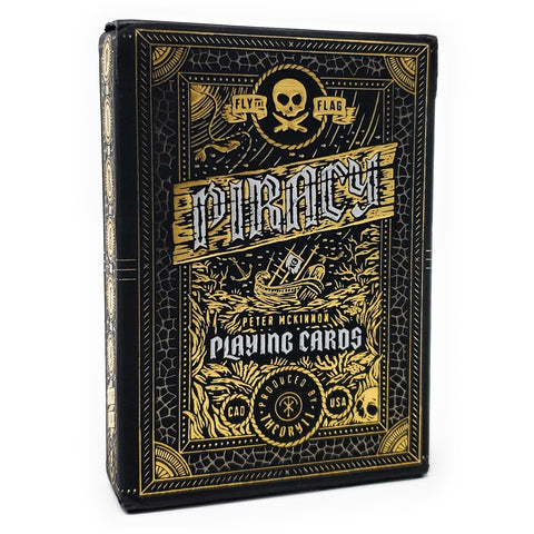 theory11 Piracy Premium Playing Cards, Luxury Foil, Poker Size Standard Index