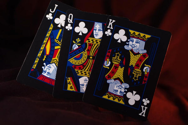 Bicycle Reverse Playing Cards (Yellow & Black) - Black Reversed Back USPCC Premium Deck for Magicians, Cardists & Collectors