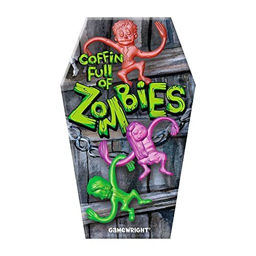 Gamewright Coffin Full of Zombies - Connect the Corpses, The Death-Defying Dexterity Game, 1+ Players Ages 6+