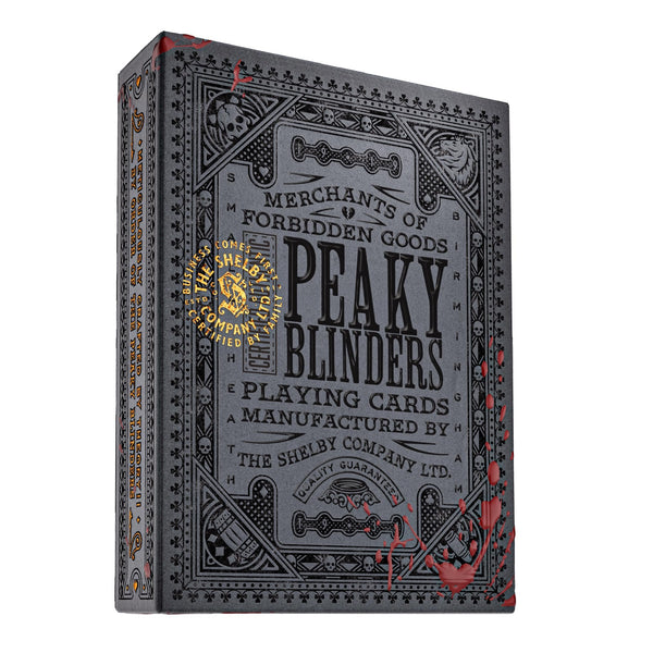 theory11 Peaky Blinders Premium Playing Cards - Officially Licensed Collectible Deck, Poker Size, Luxury Foil Tuck Case