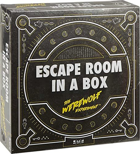 Mattel Games Escape Room in a Box The Werewolf Experiment