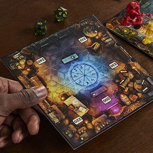 Hasbro Gaming Dungeons & Dragons: Bedlam in Neverwinter Game, A Ready-To-Play Three Part Escape Room Adventure, 2-6 Players Ages 12+