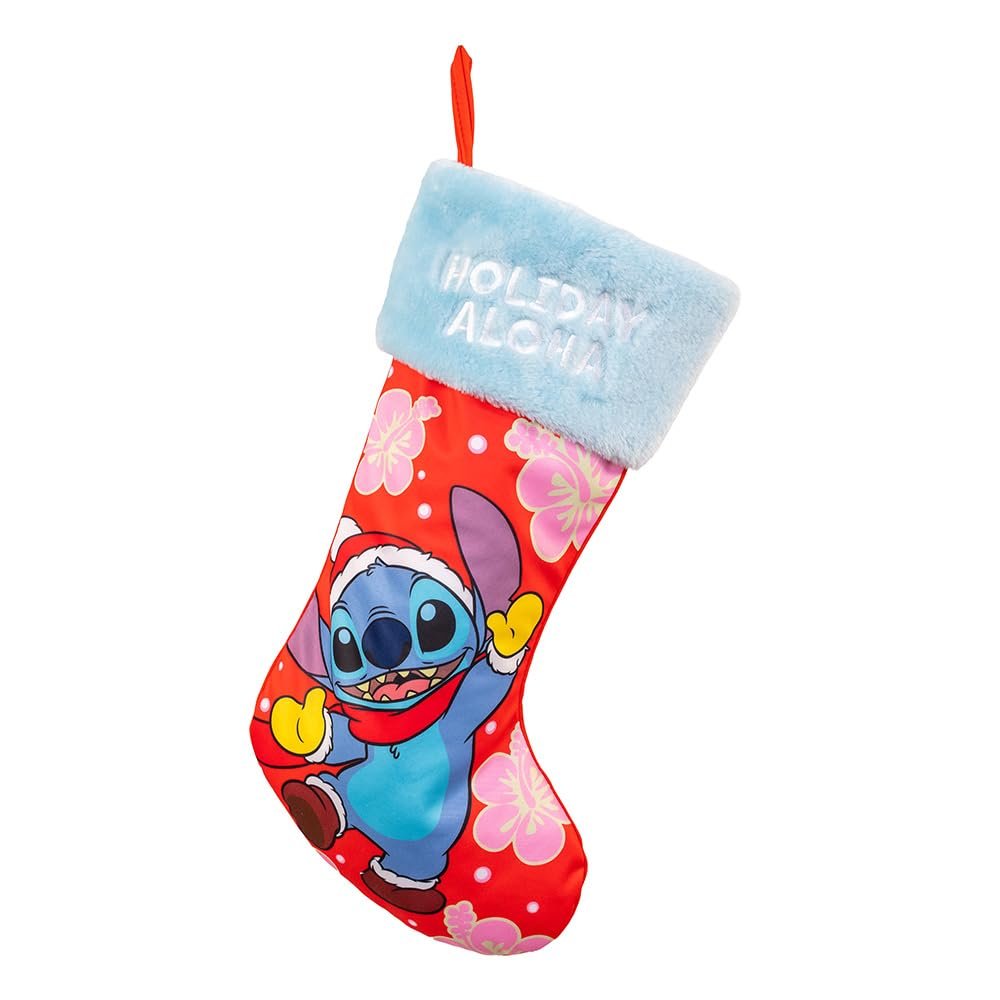 Kurt Adler 19" Disney© Stitch Holiday Aloha Stocking