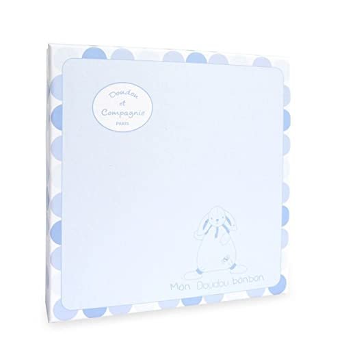 Doudou et Compagnie Pink “Candy Rabbit” Soft Toy DC2122 – Lapin Bonbon Baby Lovey Blanket Plush Pal in Gift Box