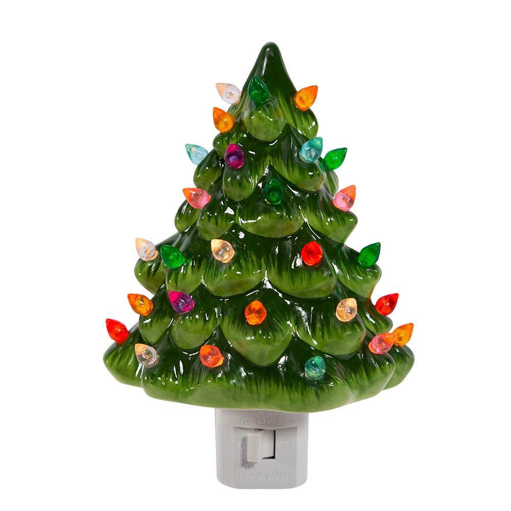 Kurt S. Adler UL0482 Night Light, Green