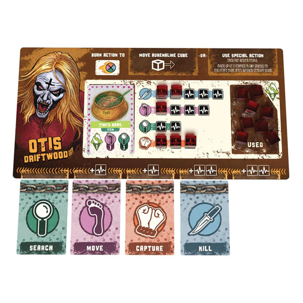 Trick Or Treat Studios Rob Zombie's House of 1000 Corpses Board Game - Horror Co-Op Tabletop Game for 1-4 Players, Ages 14+