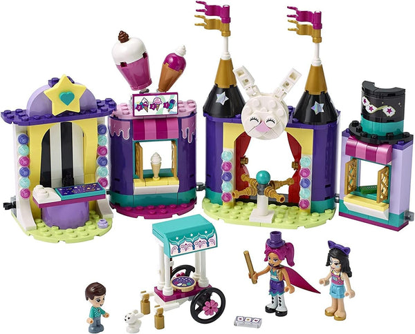 LEGO Friends Magical Funfair Stalls 41687 Building Kit; Carnival Pretend Play Toy for Kids Who Love Magic Tricks; New 2021 (361 Pieces)