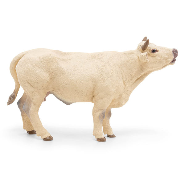Papo Charolais Cow Mooing Farmyard Friend Figure (51158)