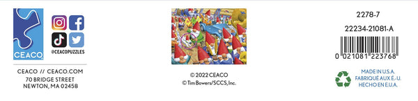 Ceaco - Gnome Sweet Gnome - Gnome Parade - 300 Piece Jigsaw Puzzle