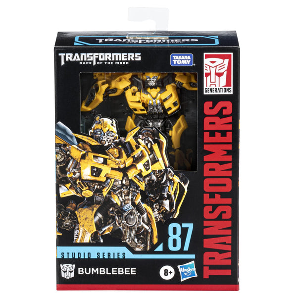 Transformers Toys Studio Series 87 Deluxe Class Dark of The Moon Bumblebee Action Figure - Ages 8 and Up, 4.5-inch, Multicolored
